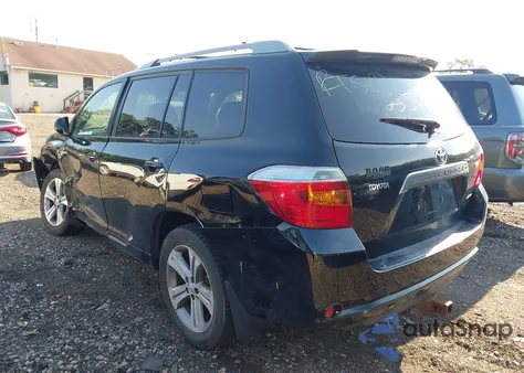 2008 Toyota Highlander Sport z USA, uszkodzony, nr VIN JTEES43AX82096470